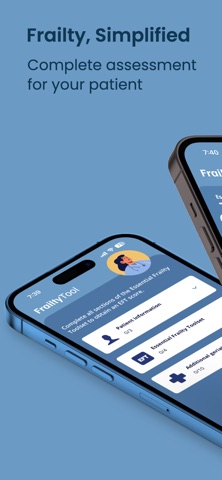 Frailty Tool app screenshot