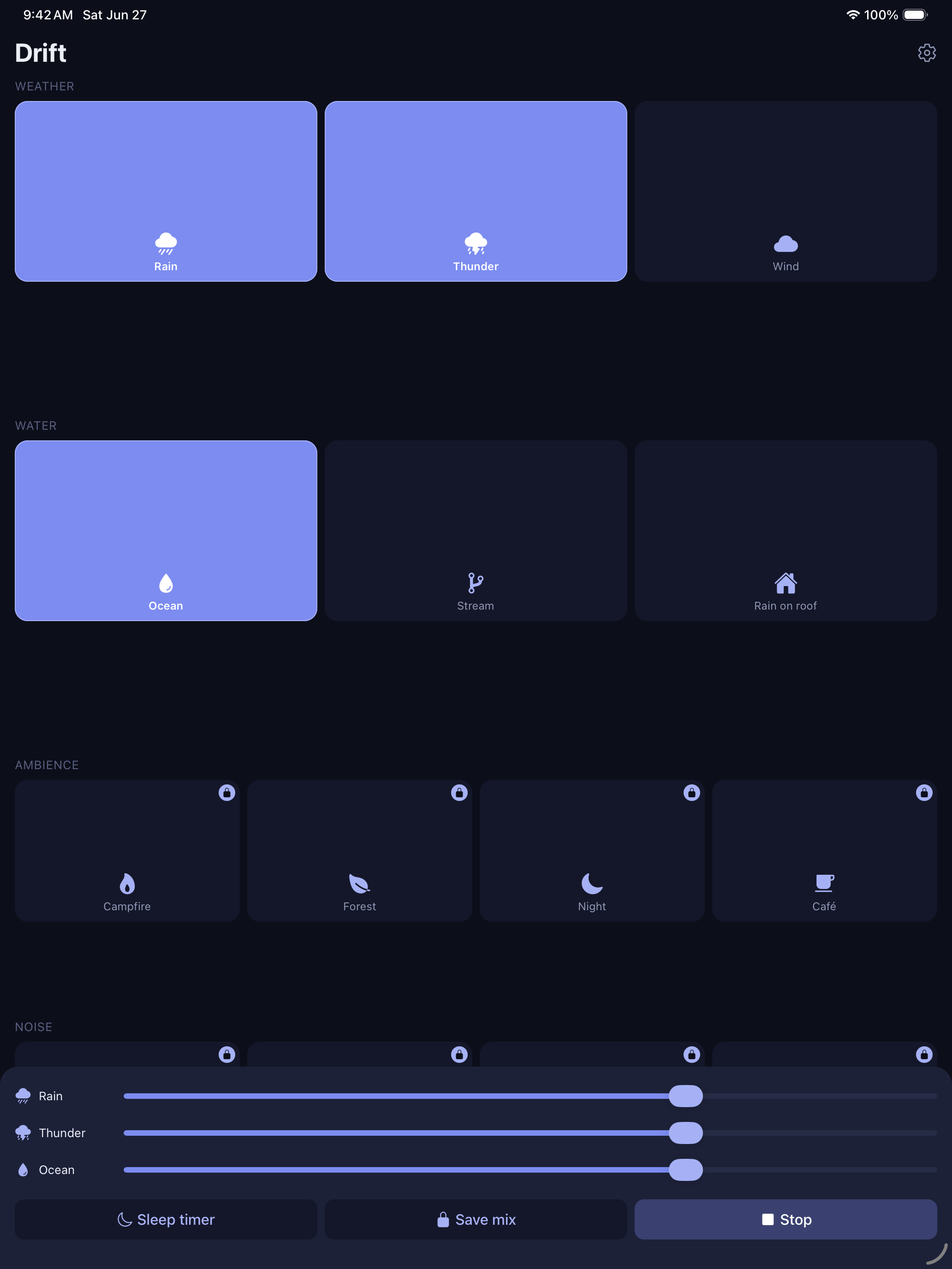 Drift: Sleep & Focus