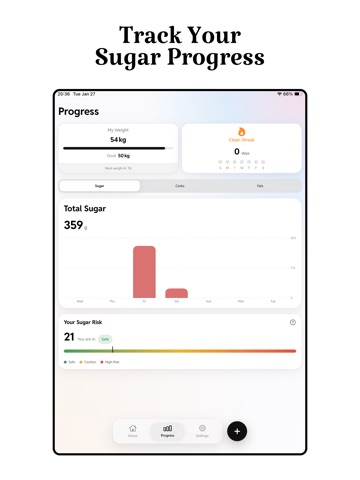 Suga AI - Sugar Tracker iPad screenshot
