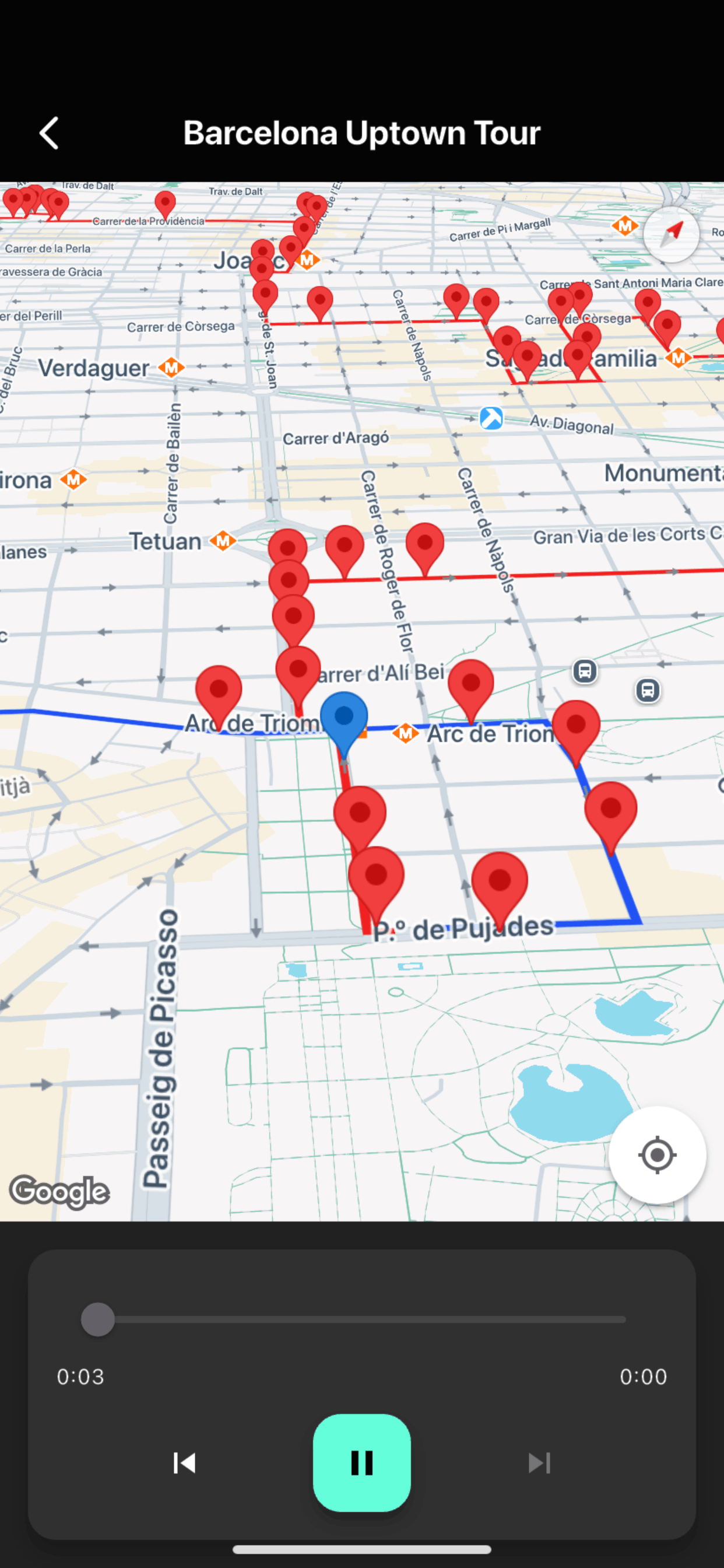 Voice Guided Tours