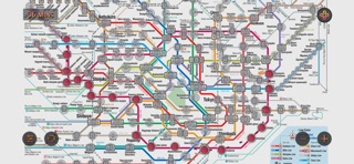 Tokyo Subway Map Route 東京地下鉄ナビ iPhone screenshot