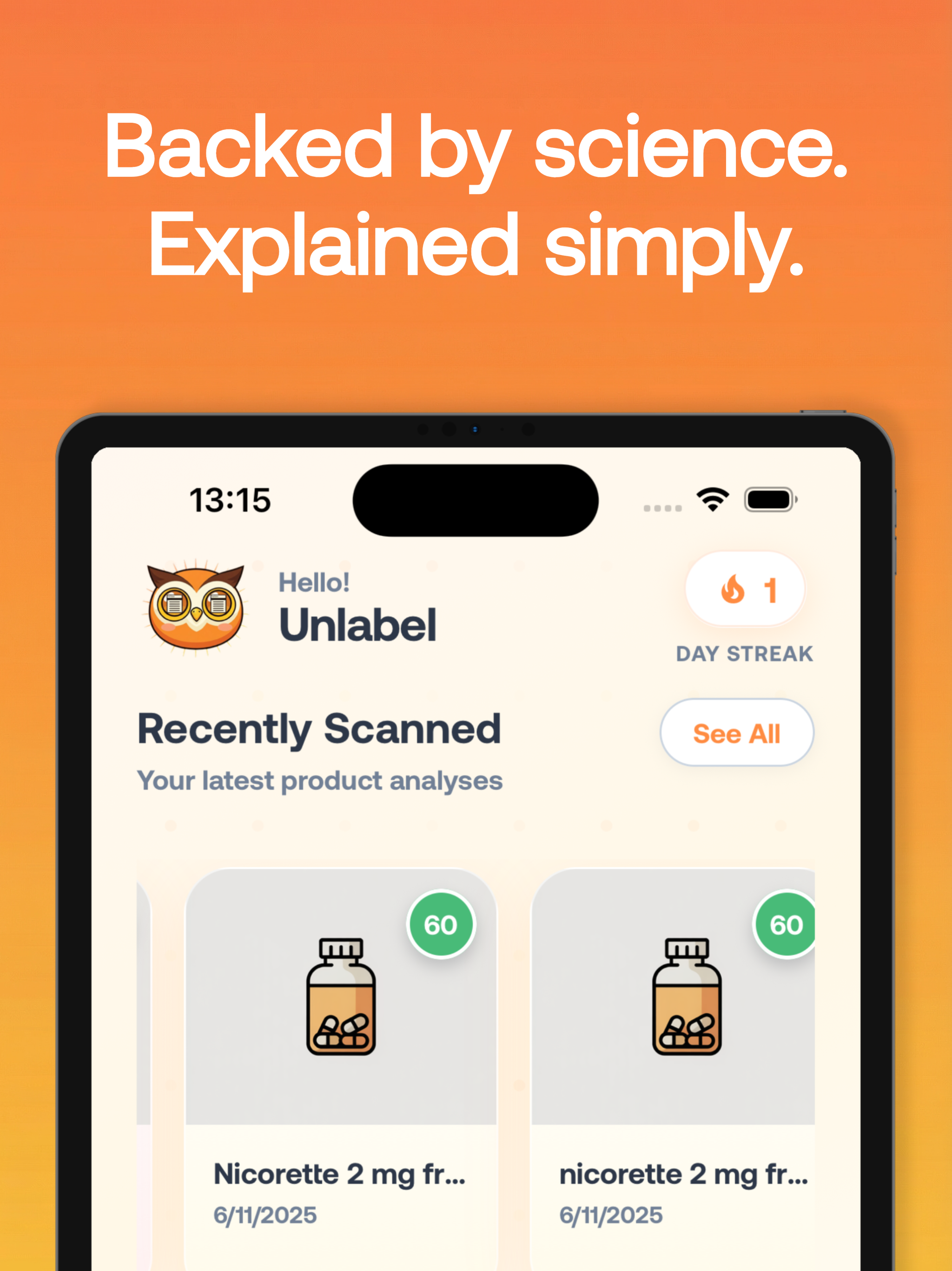 Unlabel - Ingredient Scanner