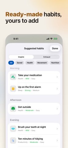 Helio. Energy & Habit Tracker Screenshot 10 of 10