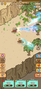 Idle Cat Gunner: Shooter RPG screenshot