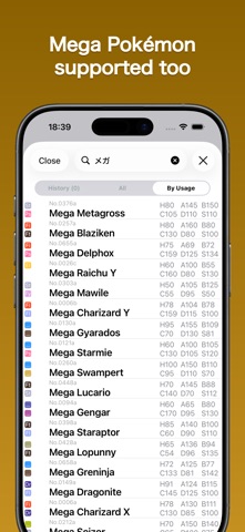 Damage Calc Plus for SV Champs iPhone screenshot