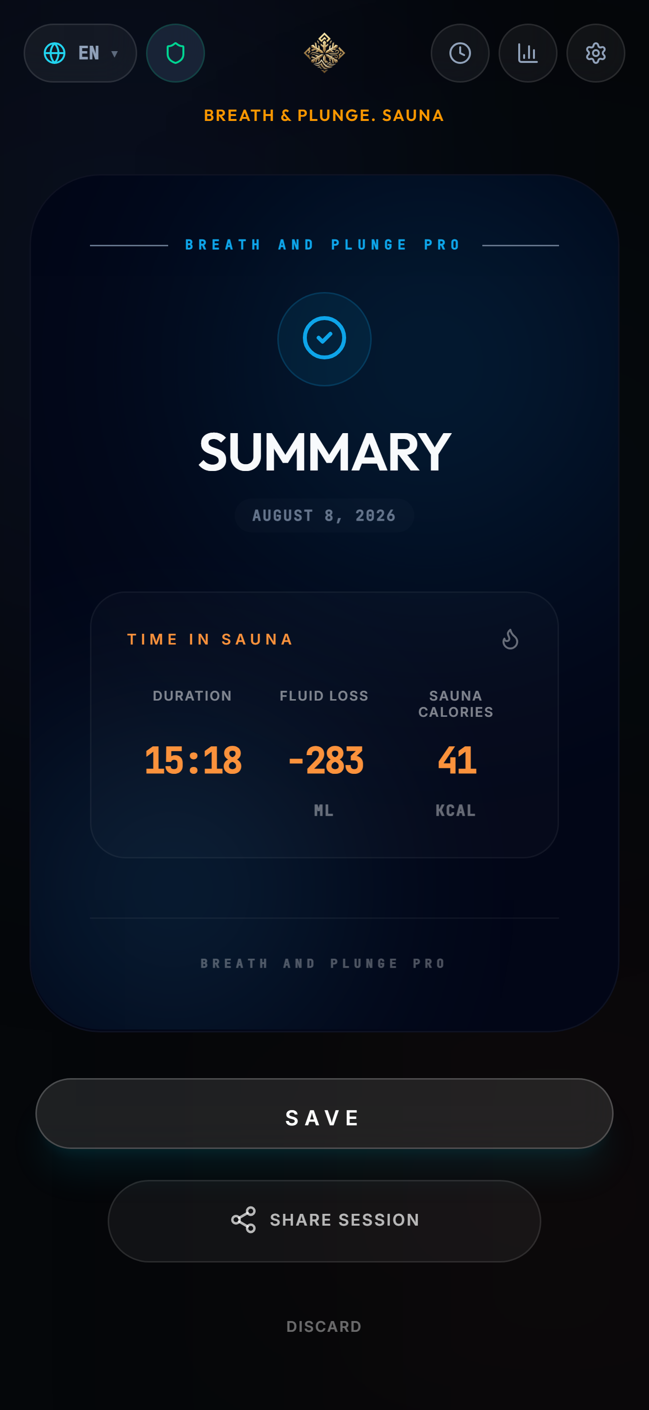 Breath & Plunge. Sauna screenshot 12
