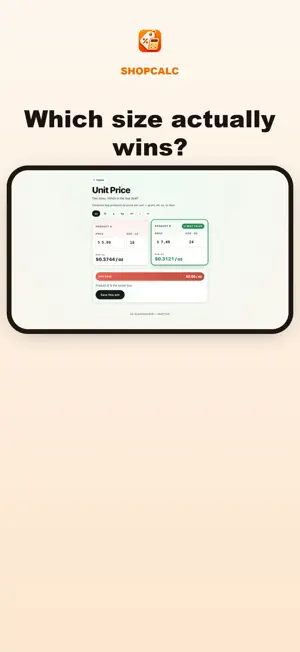 ShopCalc: Price Calculator screenshot 2