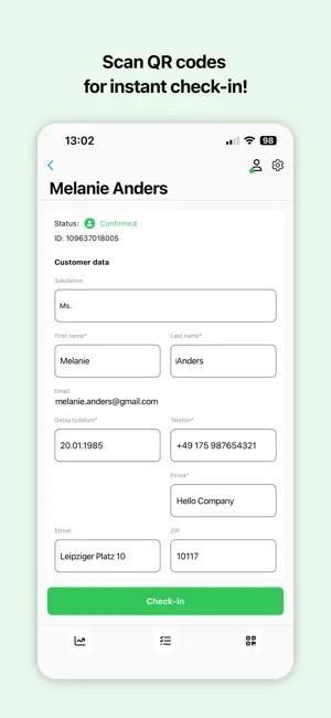 QUICK-CHECK-IN screenshot 4
