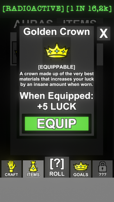 Auras RNG Screenshot