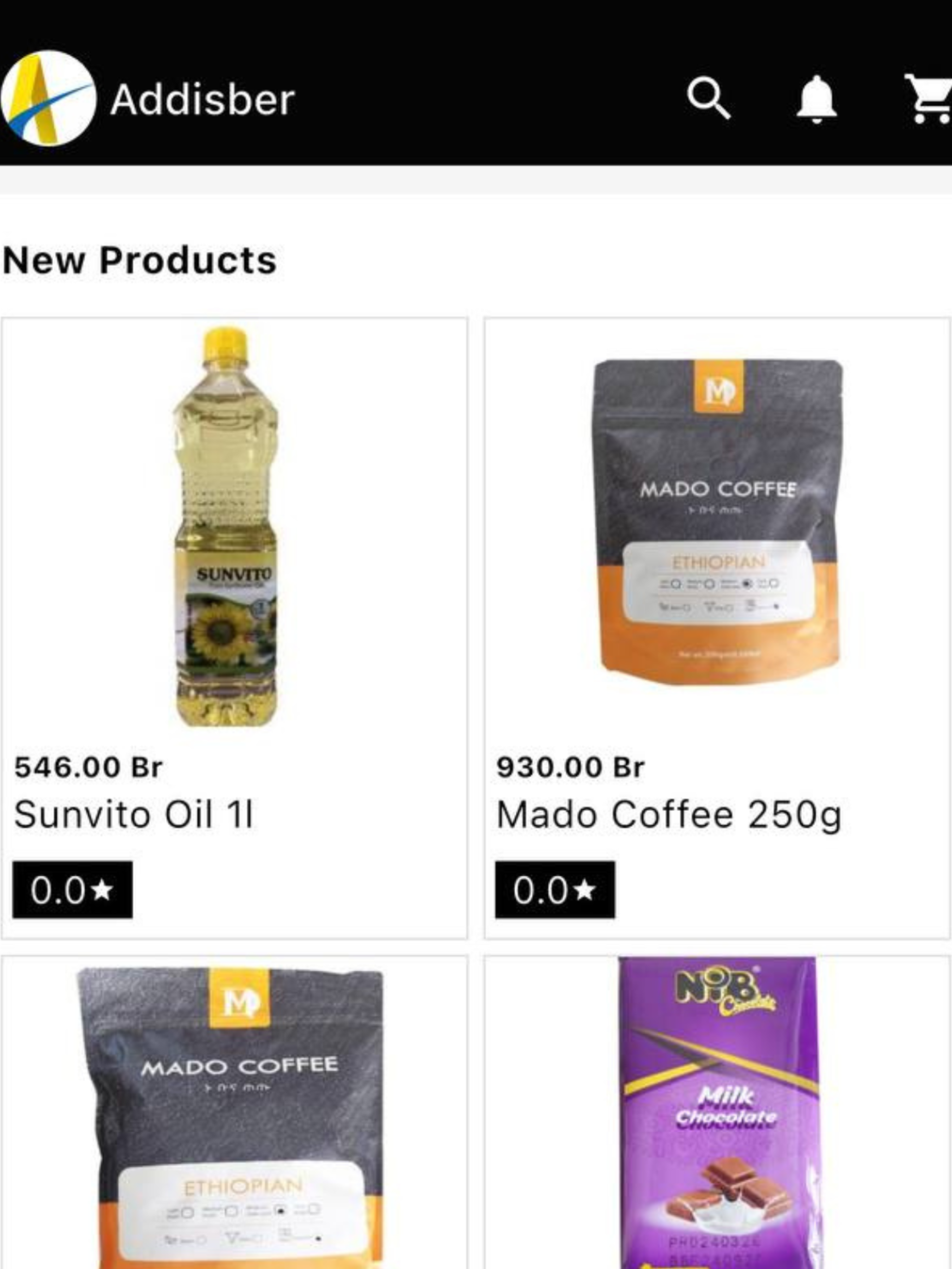 Addisber: Online Shopping