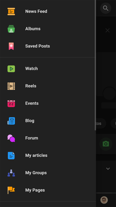 HiSocial - Social Network Screenshot
