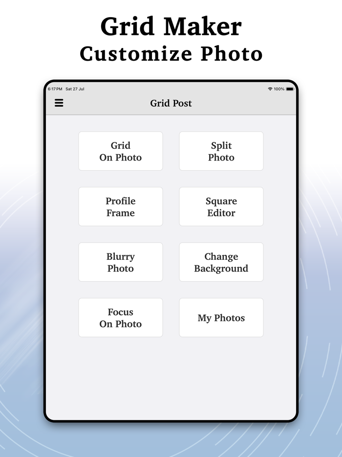 Grid Post - Grid Style Crop