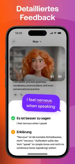 Screenshot von Praktika - Englisch Sprechen auf dem iPhone 5