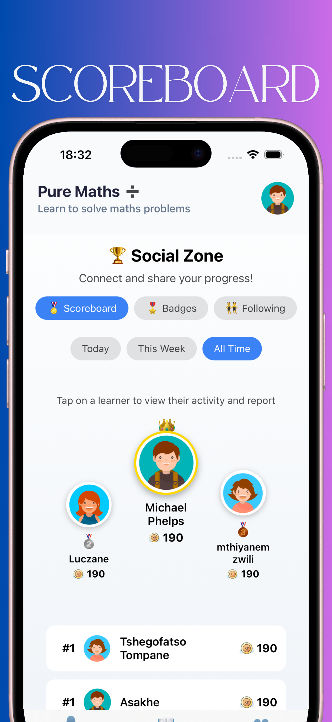 Mathematics Practice App