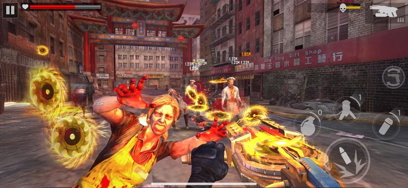 Fire Apocalypse: Zombie Games screenshot 3