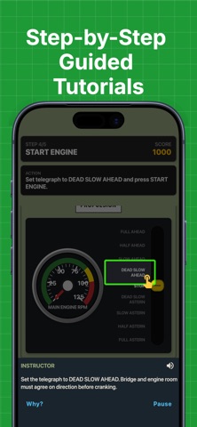 Engine Room Simulator - ERS iPhone screenshot