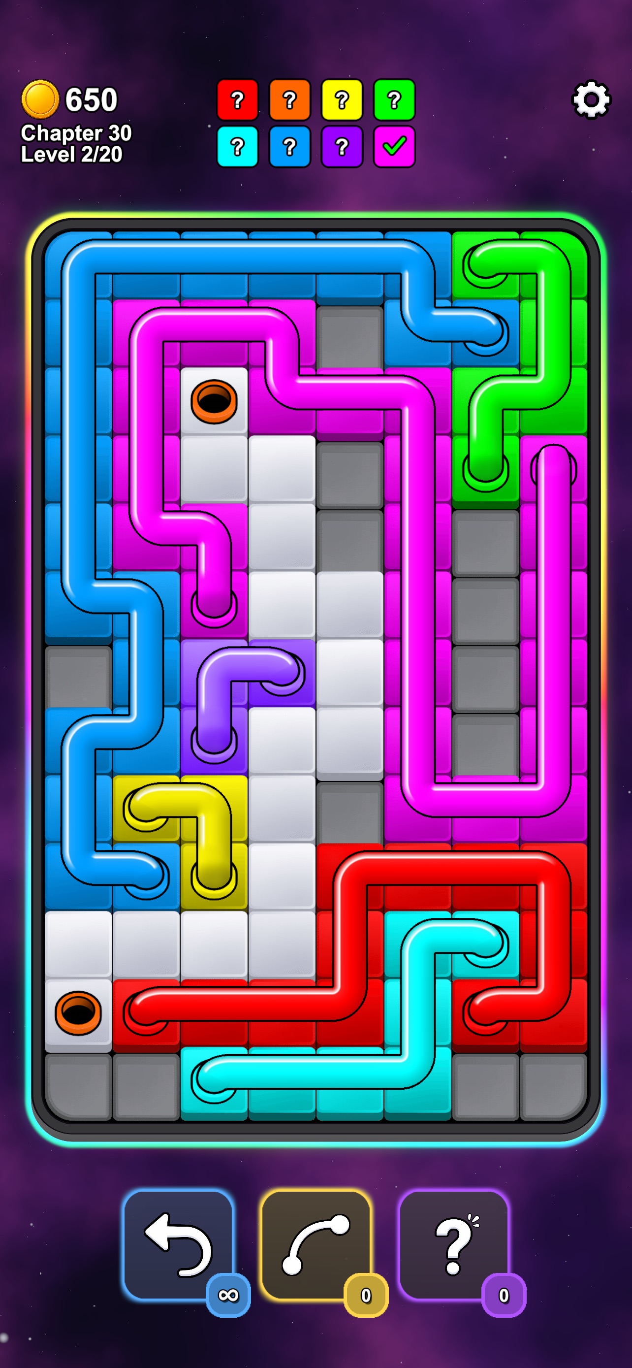 Screenshot 3 of Pipe Dreams: Color Connect
