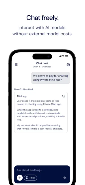 Private Mind: Local AI screenshot 3