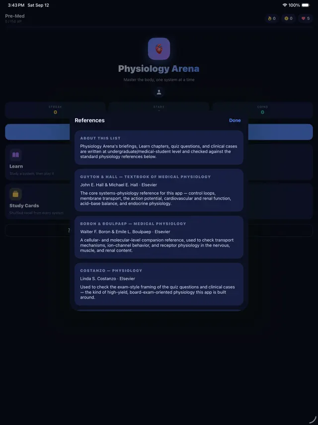 Physiology Arena screenshot 10