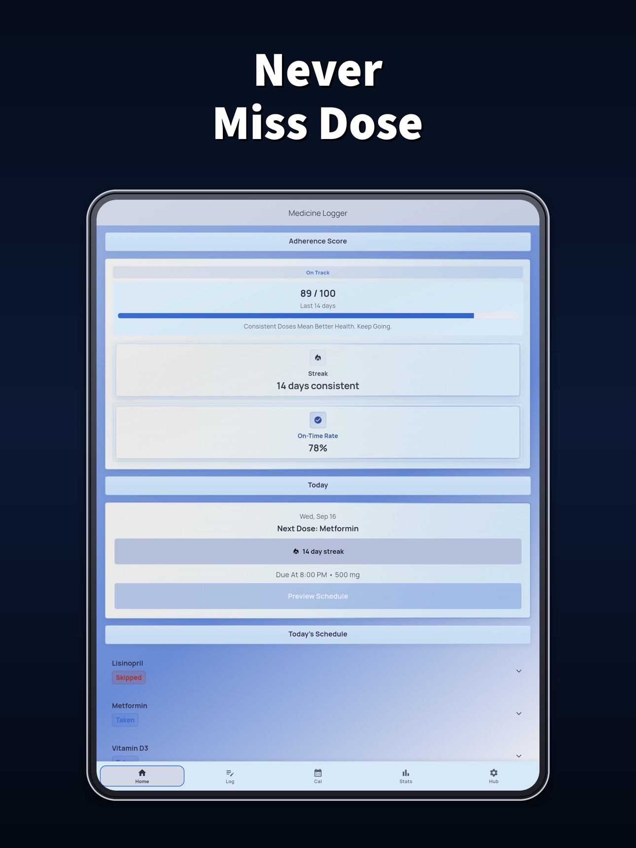 Screenshot 6 of Medicine Logger App