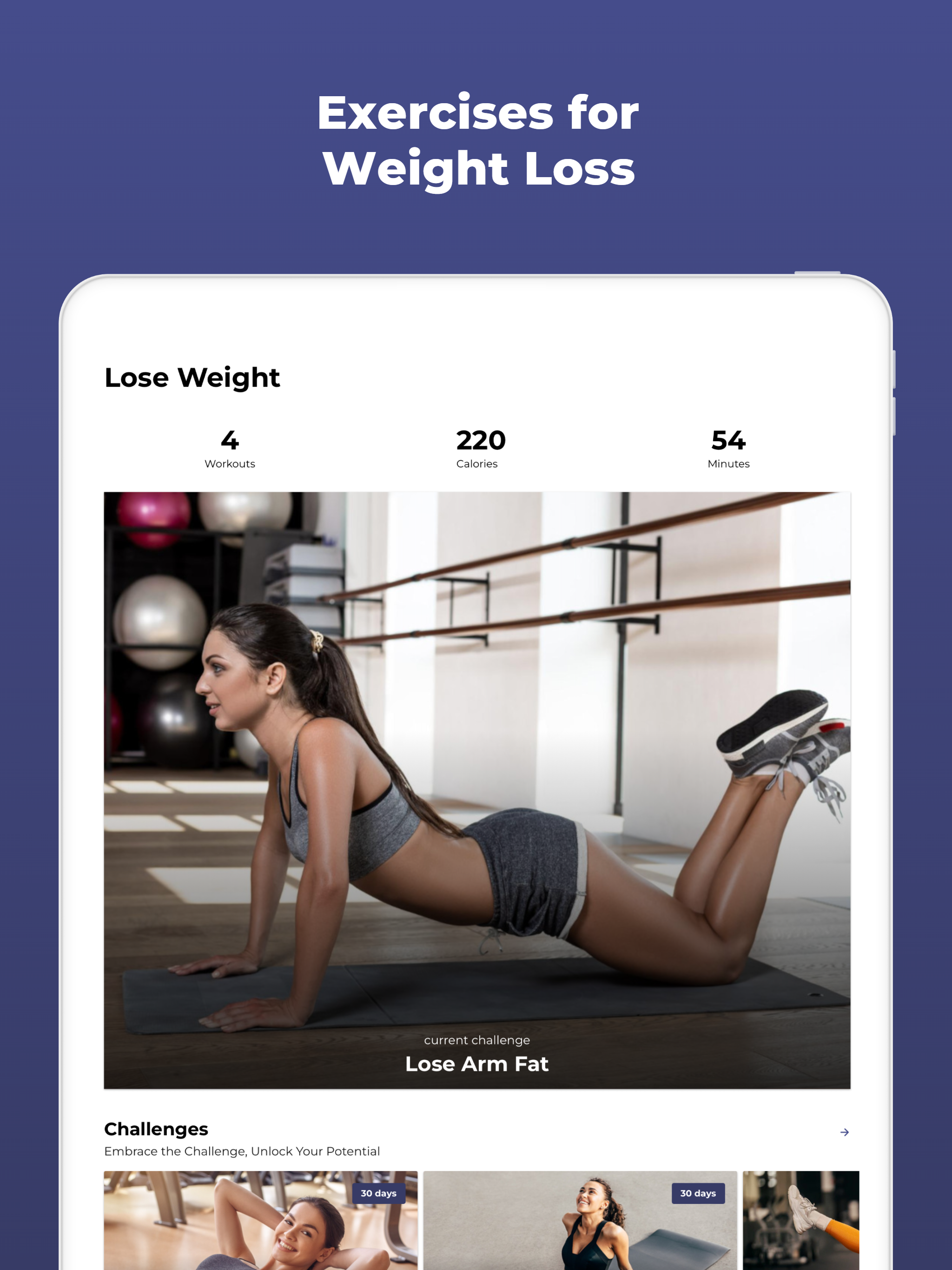 30 Day Weight Loss Challenge