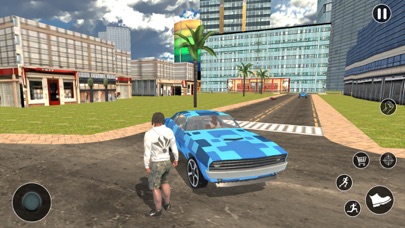Gangster Shooting Car Games 3D Screenshot