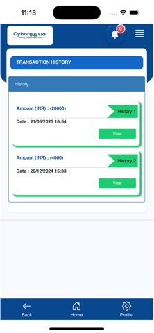 CyborgERP_QUMS screenshot