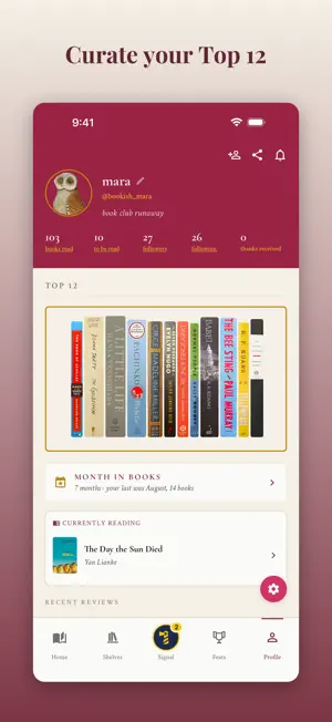 ShelfLife: Social Book Tracker screenshot 3