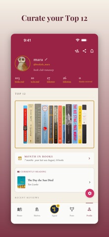 ShelfLife: Social Book Tracker Screenshot 3 of 10