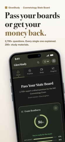 Cosmetology Exam Prep & Study iPhone screenshot