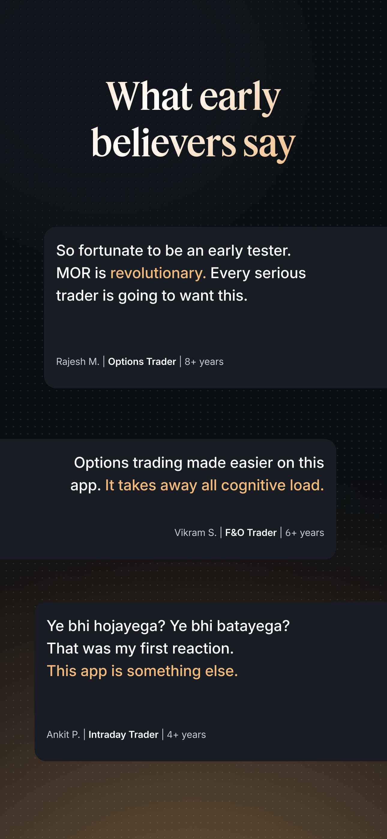MOR - Stock Trading App screenshot 8