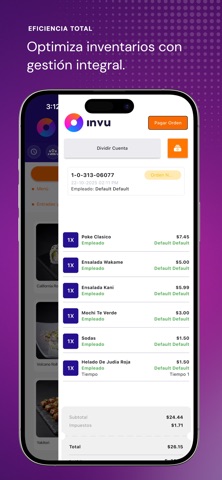 Invu POS 4 screenshot