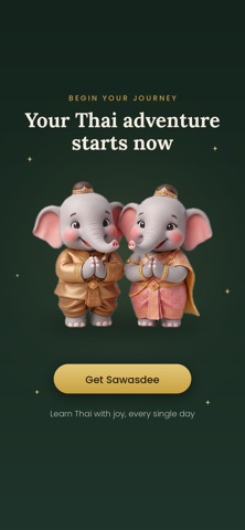 Sawasdee -  สวัสดี Learn Thai iPhone screenshot