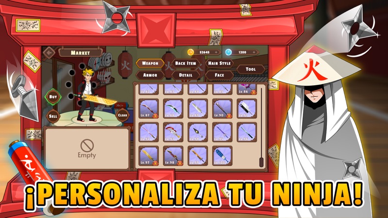 Tenno: Ultimate Ninja RPG screenshot 1