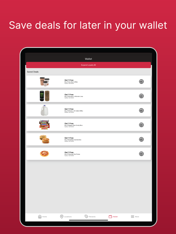 Harris Oil Rewards iPad screenshot 4 - Business app