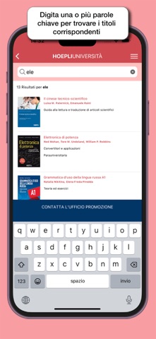 Catalogo Hoepli Universita screenshot