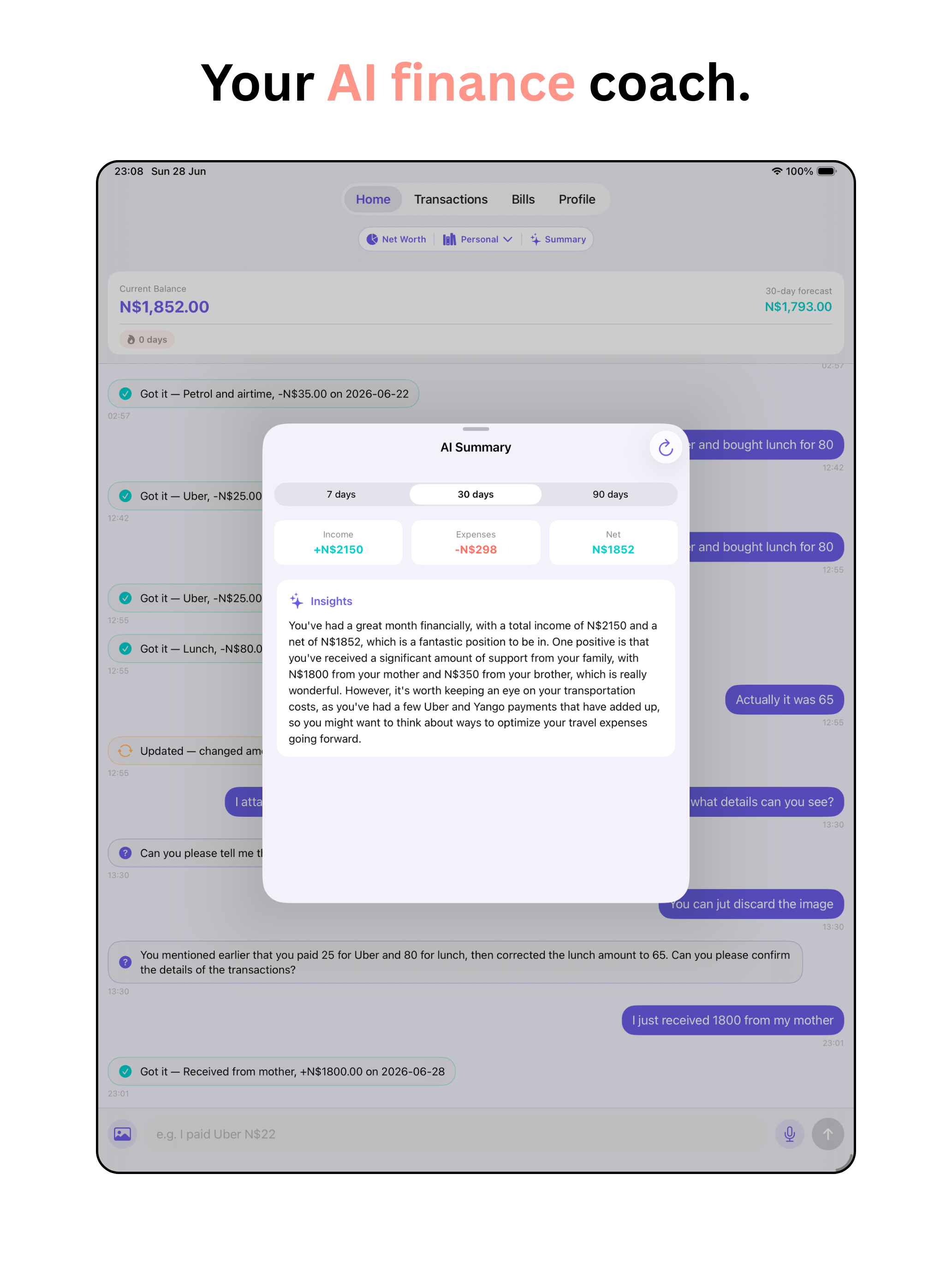 Imali: Budget App screenshot 7
