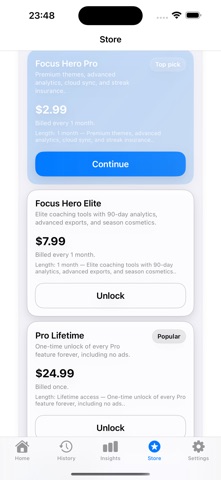 Focus Hero Screenshot 6 of 10