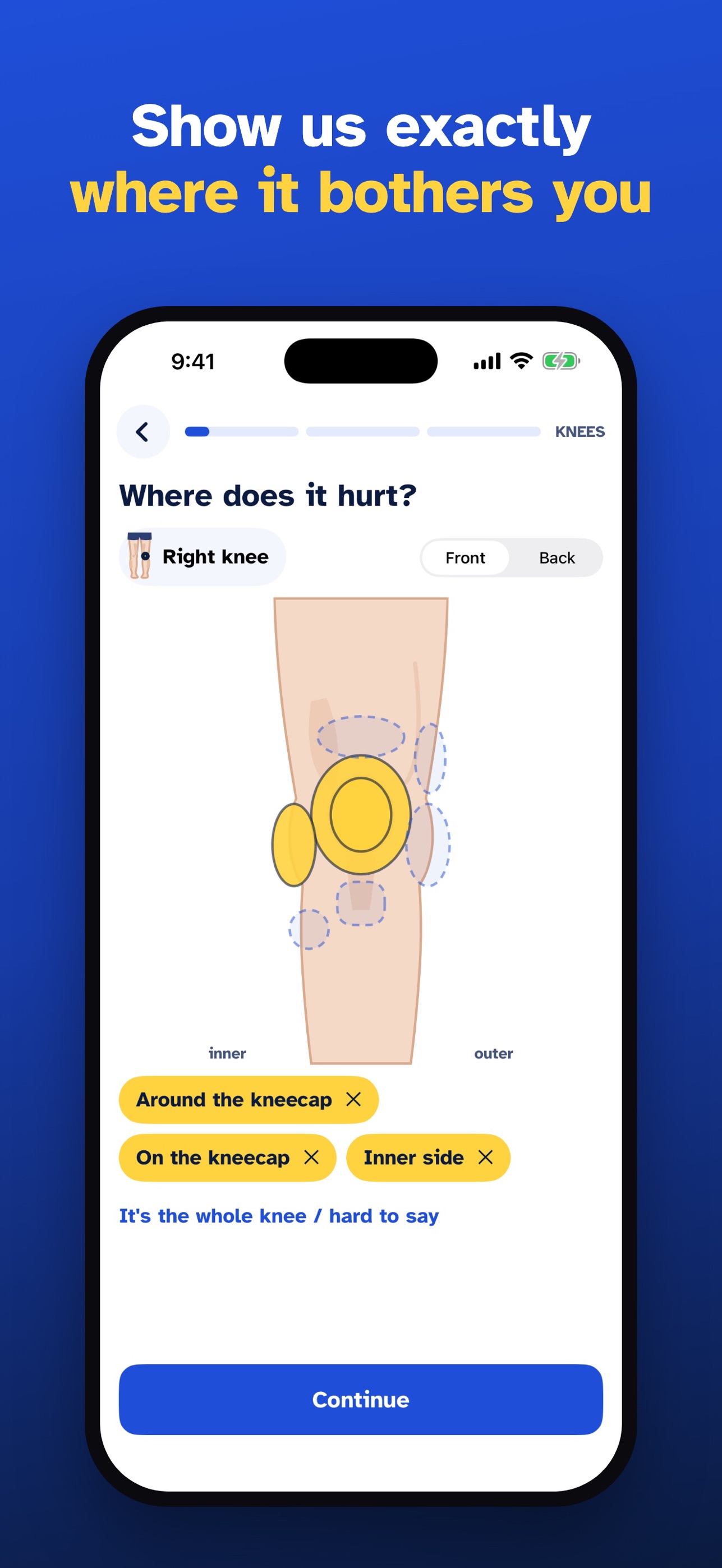 Screenshot 2 of KneeFit: Knee Strength Plan