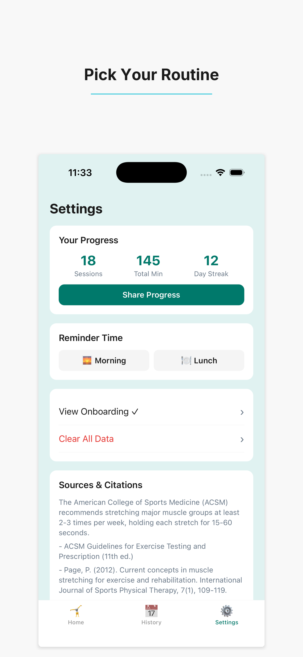 Stretch Timer - Flexibility screenshot 5