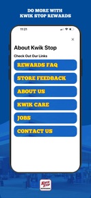 Kwik Stop Rewards App screenshot