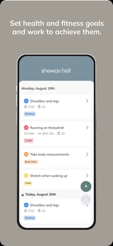 She Was Built iPhone screenshot