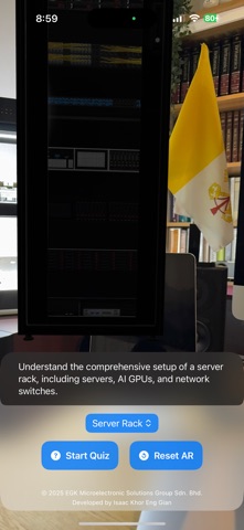 EGK AI-DataCenter AR screenshot