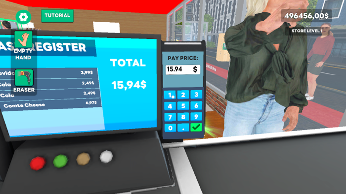 Supermarket Store Simulator