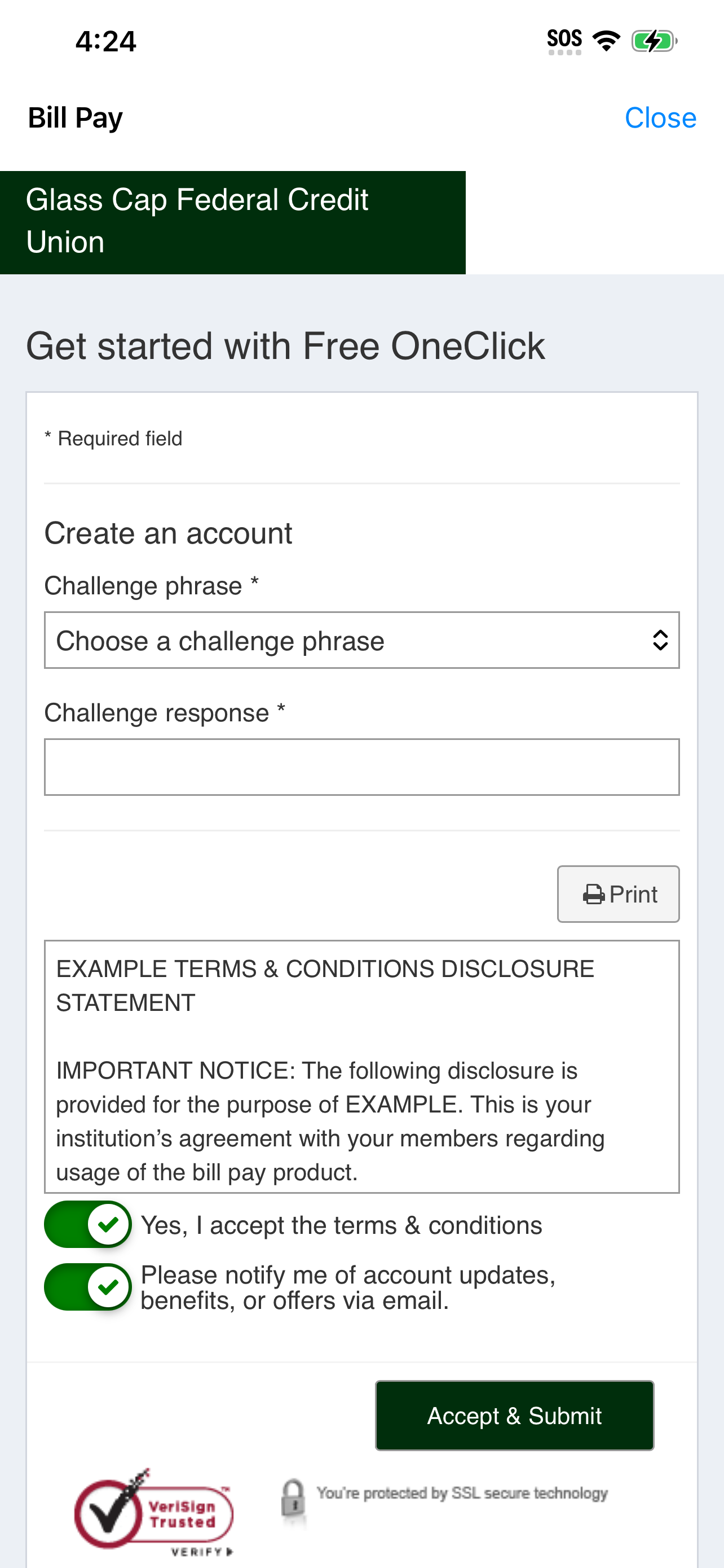 Glass Cap FCU Mobile screenshot 5