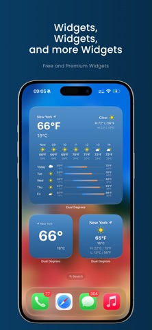 Dual Degrees – C° & F° Weather screenshot