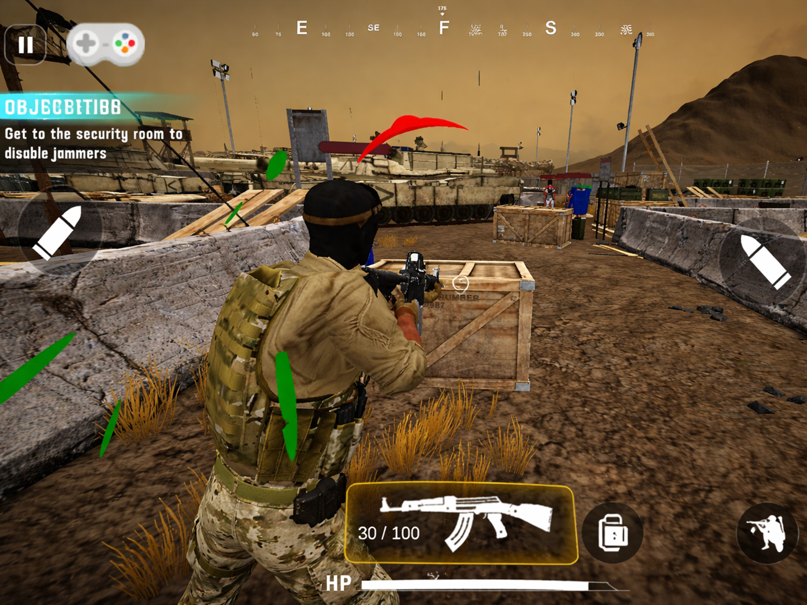Alpha Frontline Combat Zone