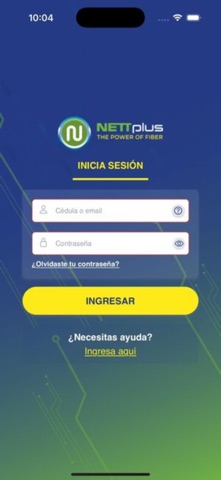 Nettplus iPhone screenshot