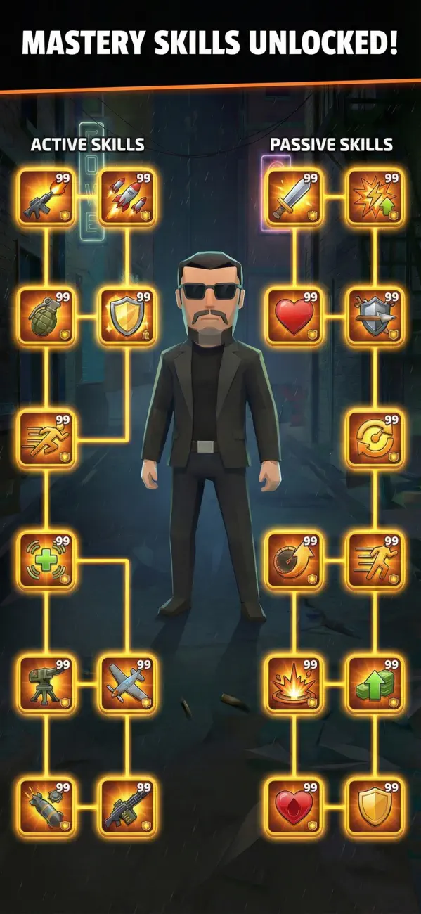 Heat Rush: Hero Shooter iOS Mod IPA screenshot 3 - iOS game interface