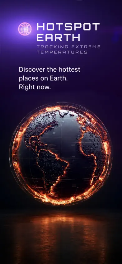 Hotspot Earth - Realtime Data screenshot 1